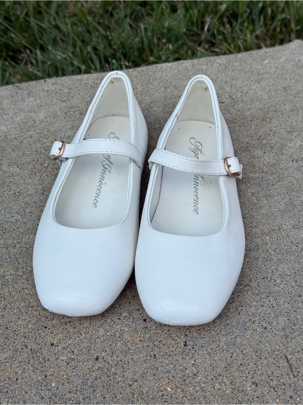 Age of innocence sz 29 MANDY WHITE FLATS  Mary Jane